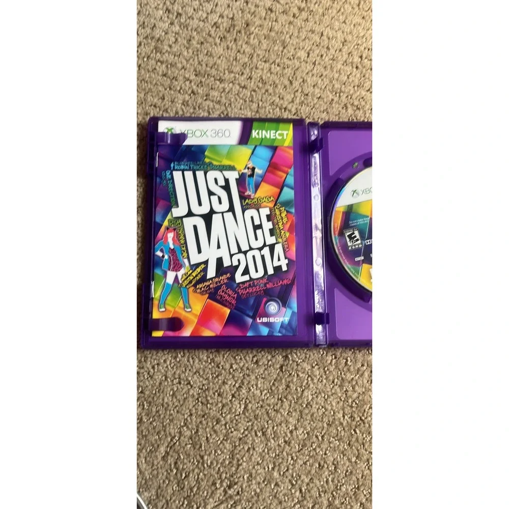 Just Dance 2014 Xbox 360 Kinect Ubisoft Music Rhythm Dance Game Case Manual